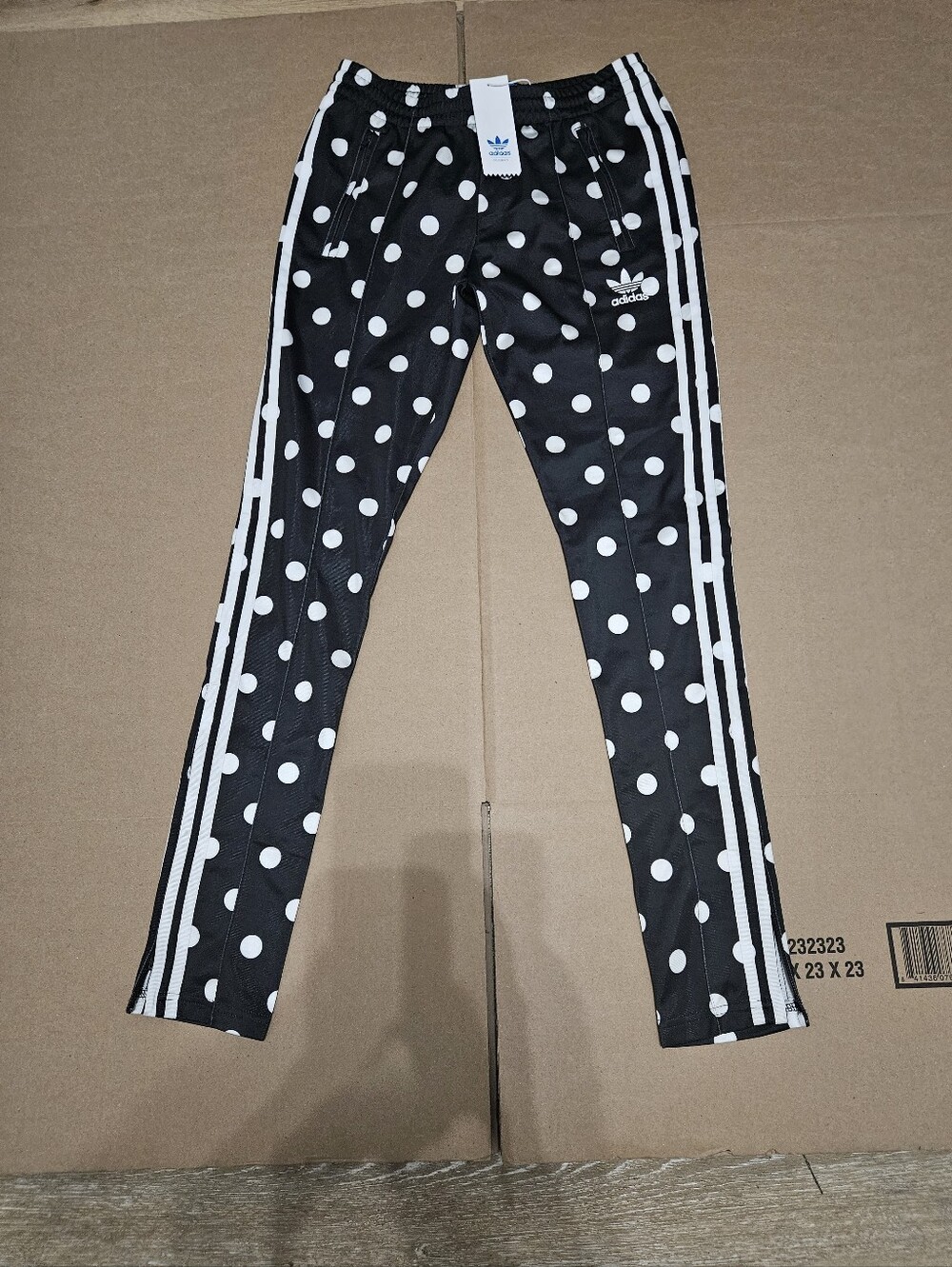Adidas Wmn Slim Supergirl Track Polka Dot